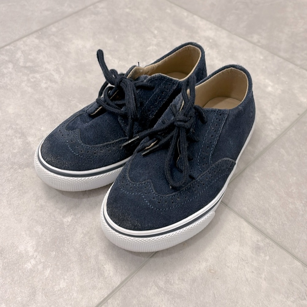 Janie & Jack Suede Oxford Sneakers